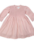 Subtle Smocked Dress Dusty Pink