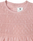 Subtle Smocked Dress Dusty Pink