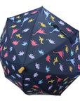 Dinosaur Colour Change Umbrella Navy