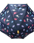 Dinosaur Colour Change Umbrella Navy