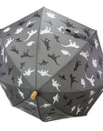 Dinosaur Colour Change Umbrella Charcoal