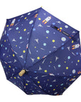 Space Rocket Umbrella Navy
