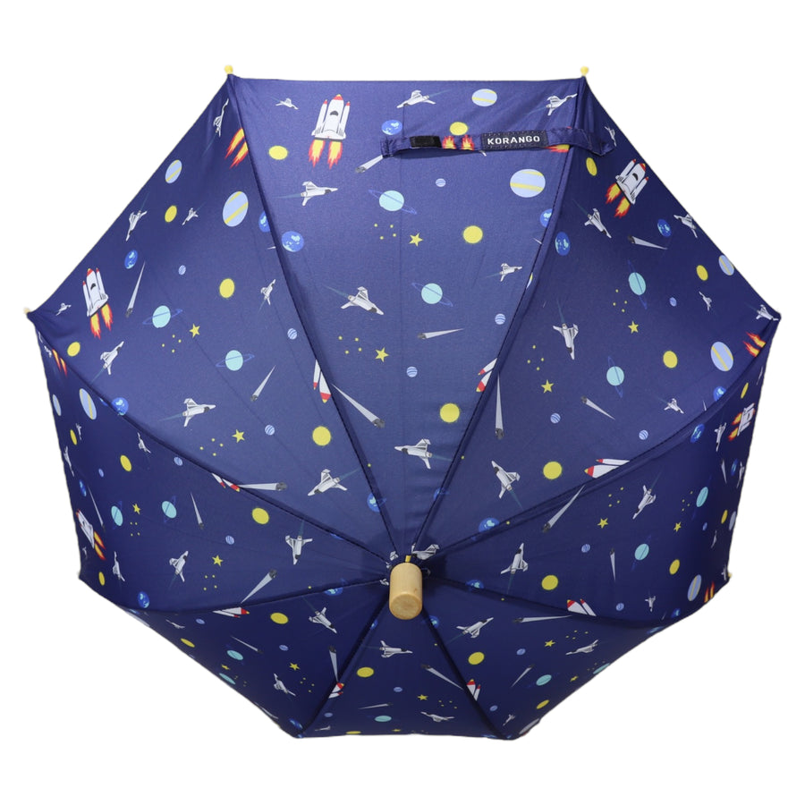Space Rocket Umbrella Navy