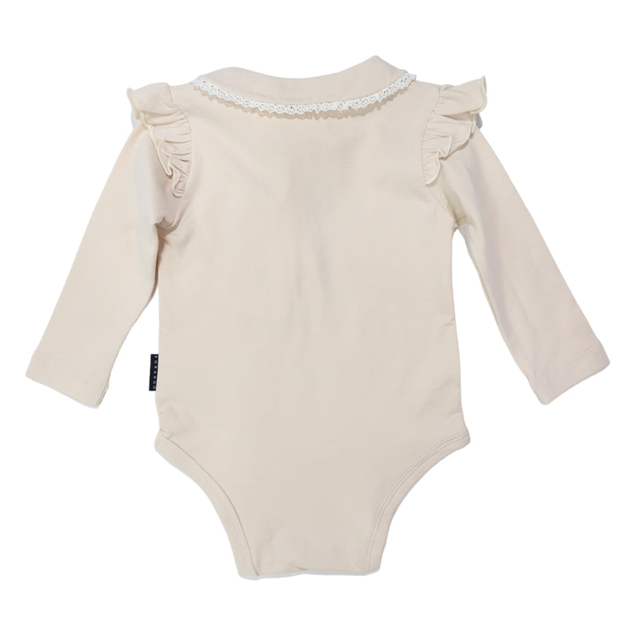 Collared Bodysuit Tapioca