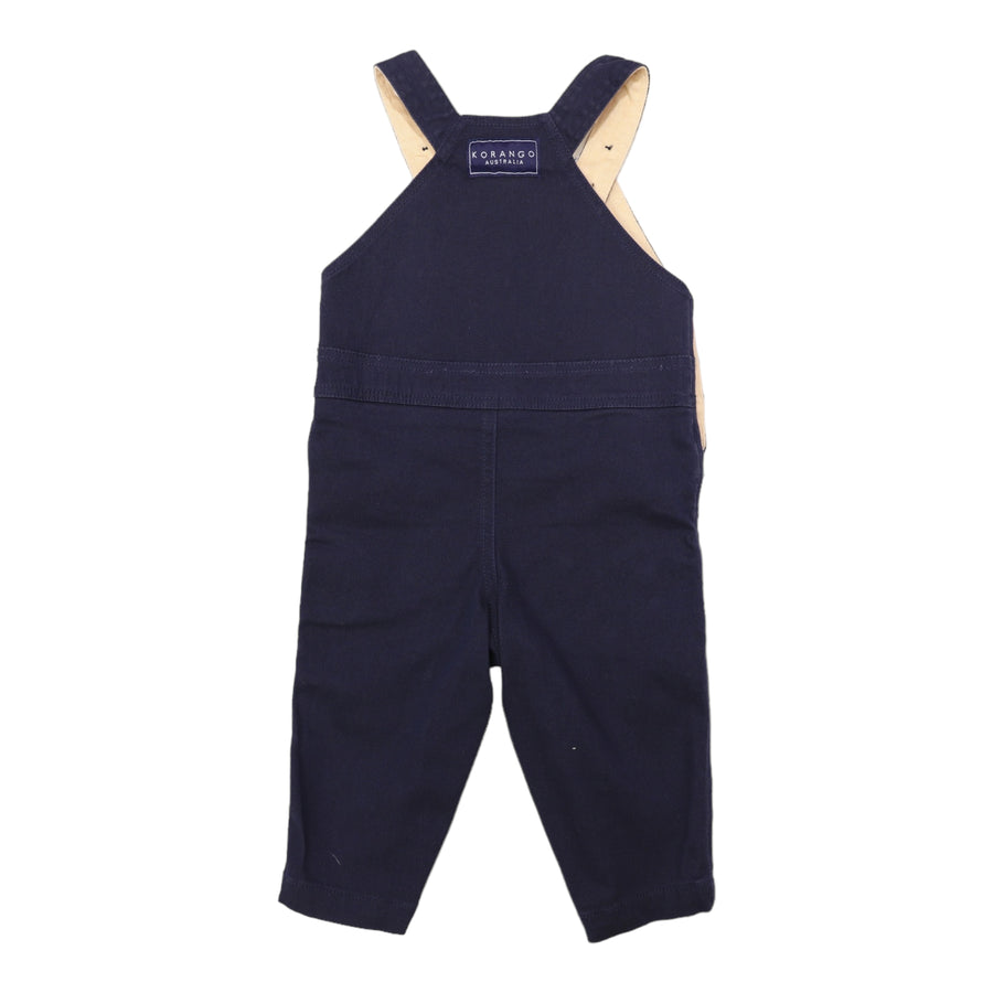 Stretch Twill Overall Navy