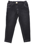 Stretch Jean with Adjustable Waist Charcoal