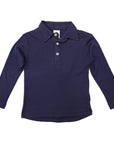 Cotton/Modal Polo Navy