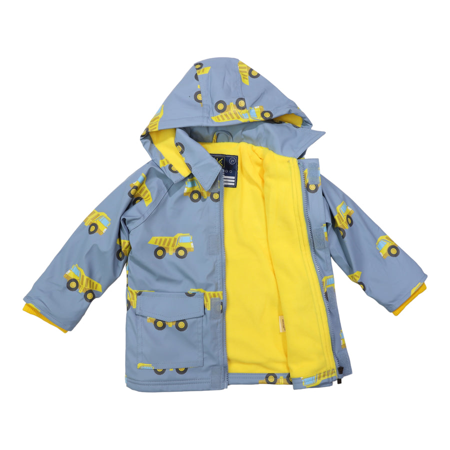 Truck Raincoat Dusty Blue