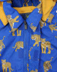 Tiger Raincoat Blue