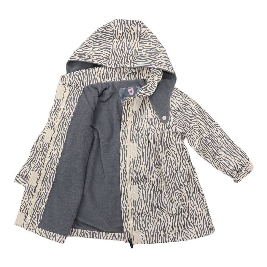 Tiger Stripes Raincoat Tapioca