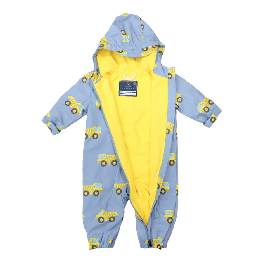 Truck Rain Suit Dusty Blue