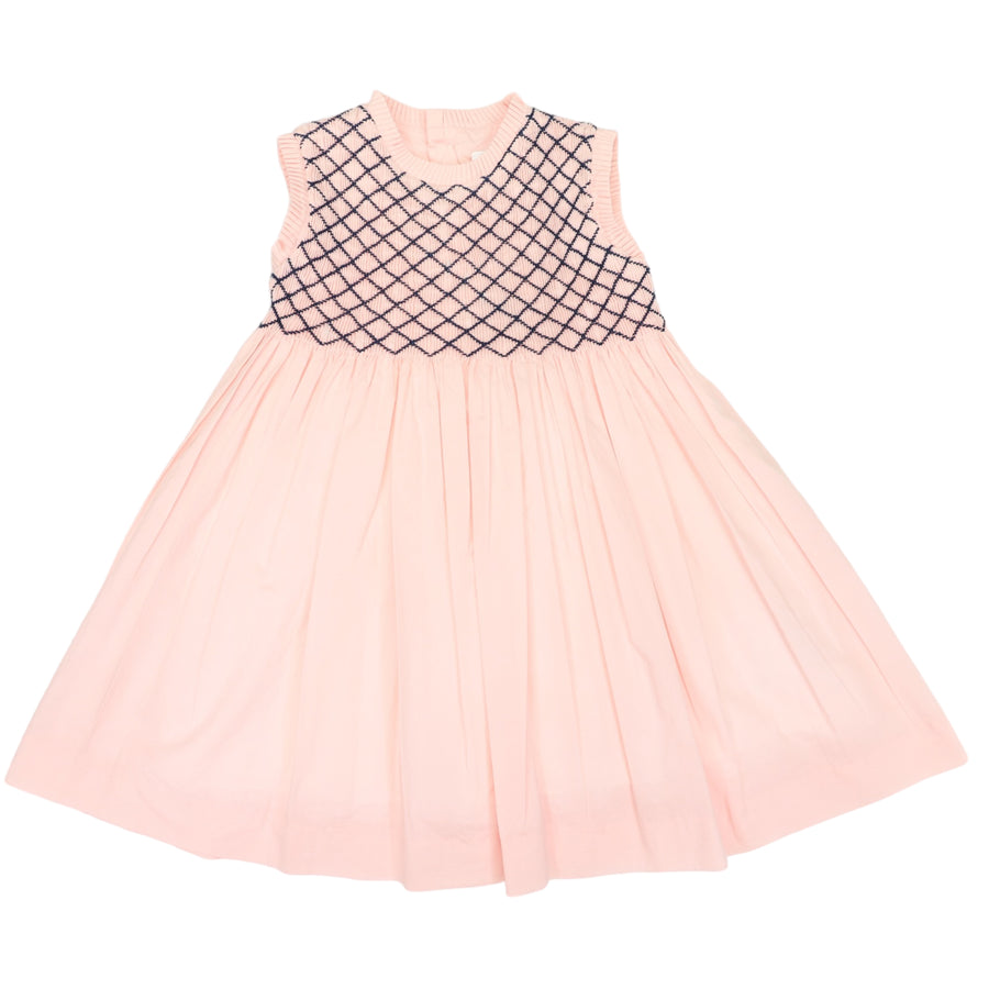 Smocked Dress Pink