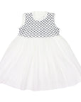 Smocked Dress White