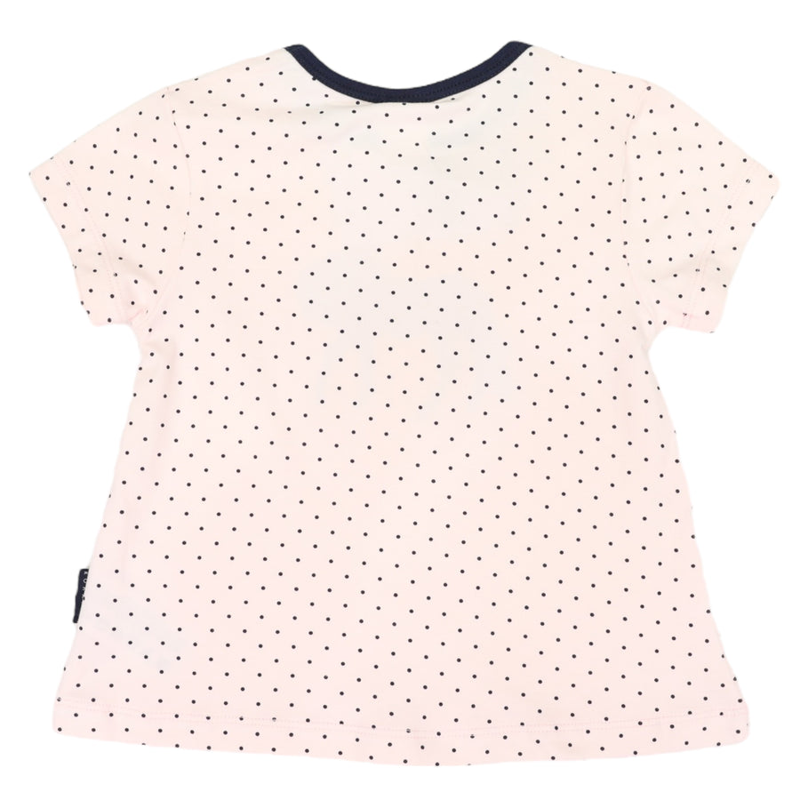 Horse Print Swing Top Pink