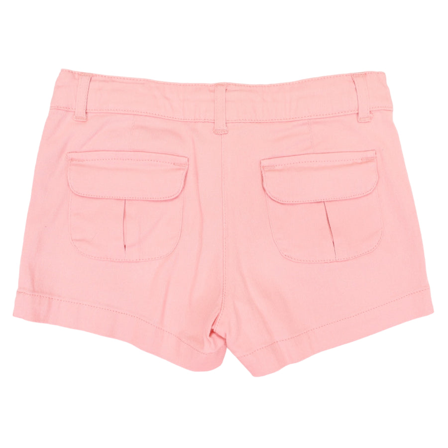 Girls Stretch Twill Short Pink