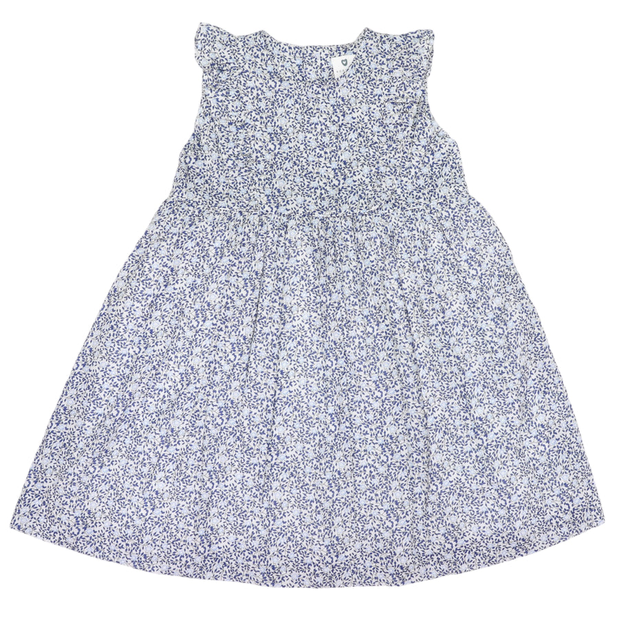 Floral Party Dress Navy Floral