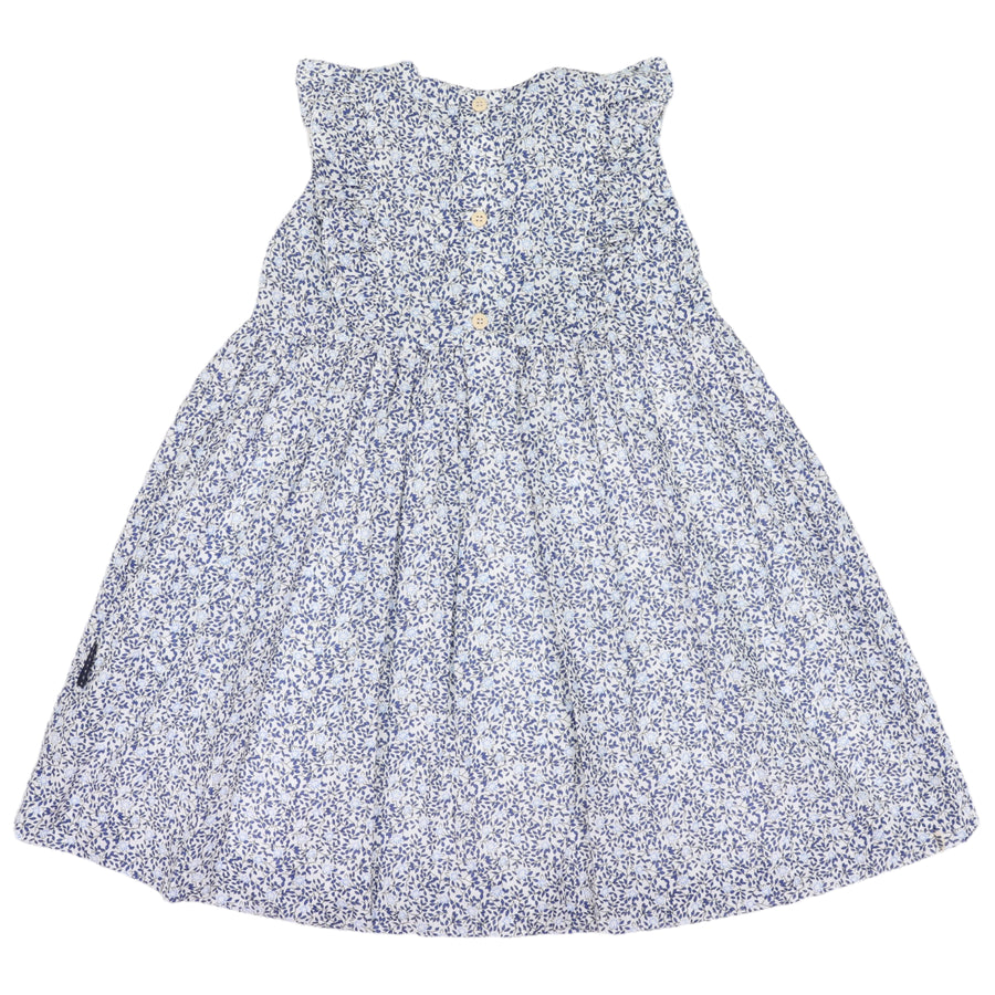 Floral Party Dress Navy Floral