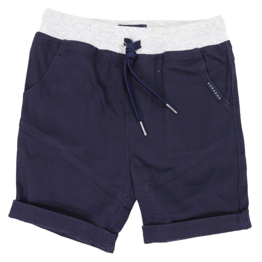 Stretch Twill Shorts Navy