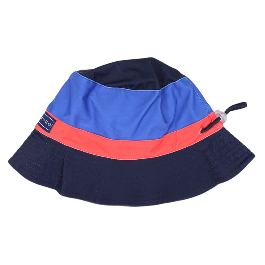 Contrast Swim Hat Navy Red/Navy