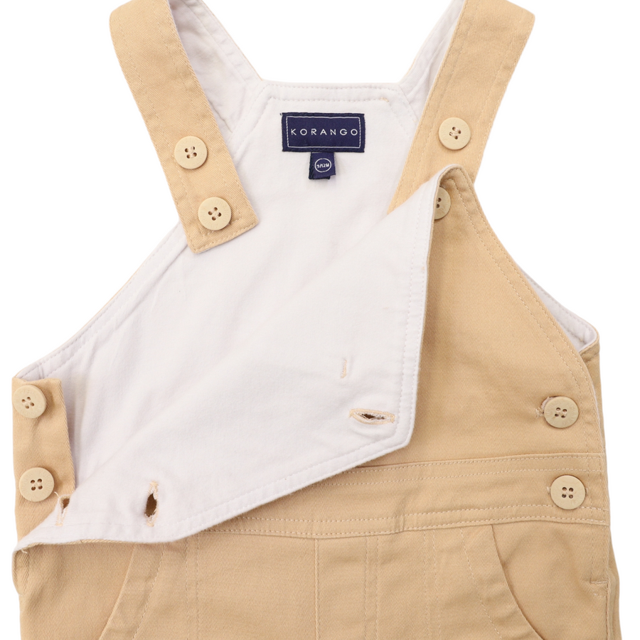 Stretch Twill Overall Sand