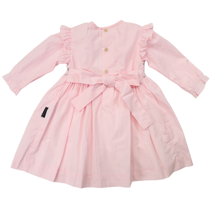 Smocked Dress Fairytale Pink