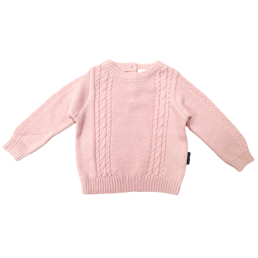 Cable Knit Sweater Lotus – Korango