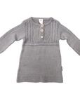 Cable Knit Dress Moon Mist