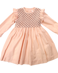 Frill Smocked Dress Lotus