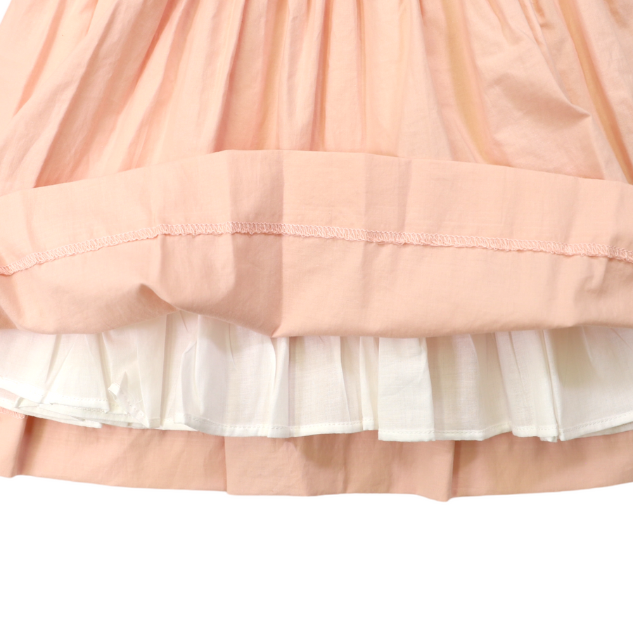 Frill Smocked Dress Lotus