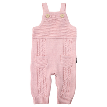 Cable Knit Overall Lotus