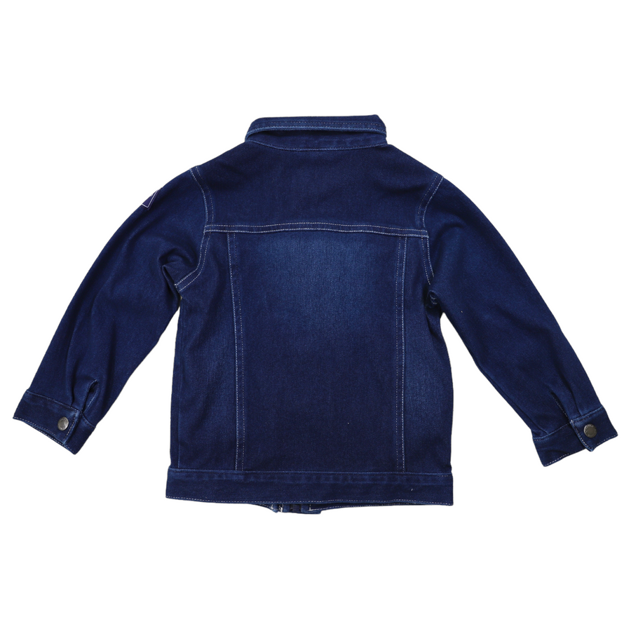 Denim Jacket Pigment Wash