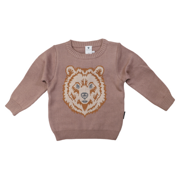Bear Knit Sweater Hazelnut