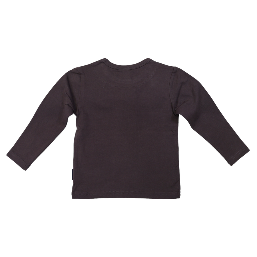 Wilderness Long Sleeve Tee Charcoal