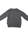 Cable Knit Sweater Charcoal