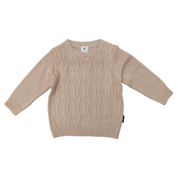 Cable Knit Sweater Sand