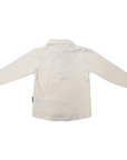 Classic Long Sleeve Rugby Top White