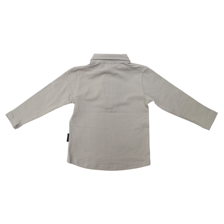 Classic Long Sleeve Rugby Top Moon Mist