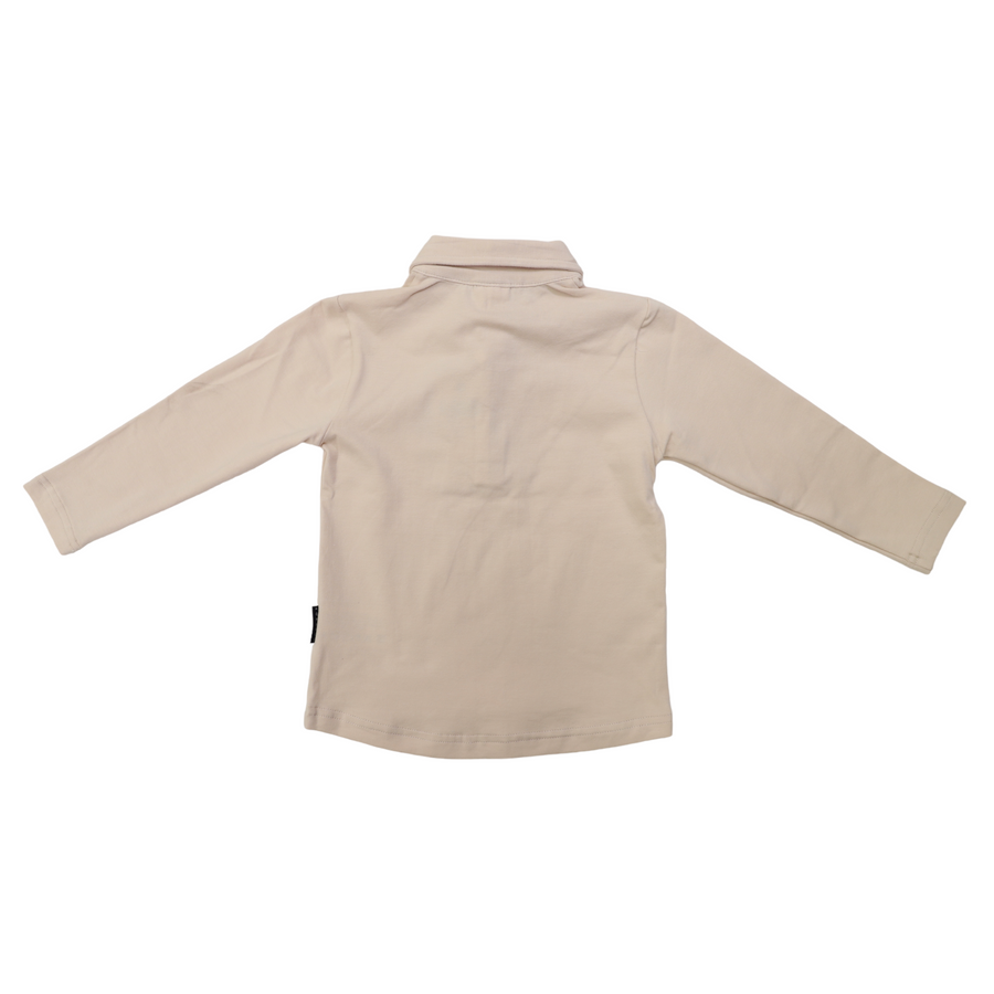 Classic Long Sleeve Rugby Top Tapioca