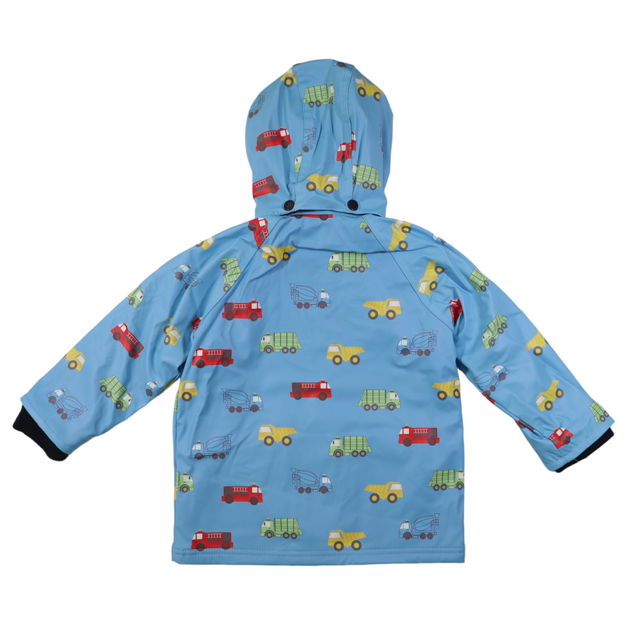 Trucks Polar Fleece Lined Raincoat Airie Blue