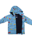 Trucks Polar Fleece Lined Raincoat Airie Blue