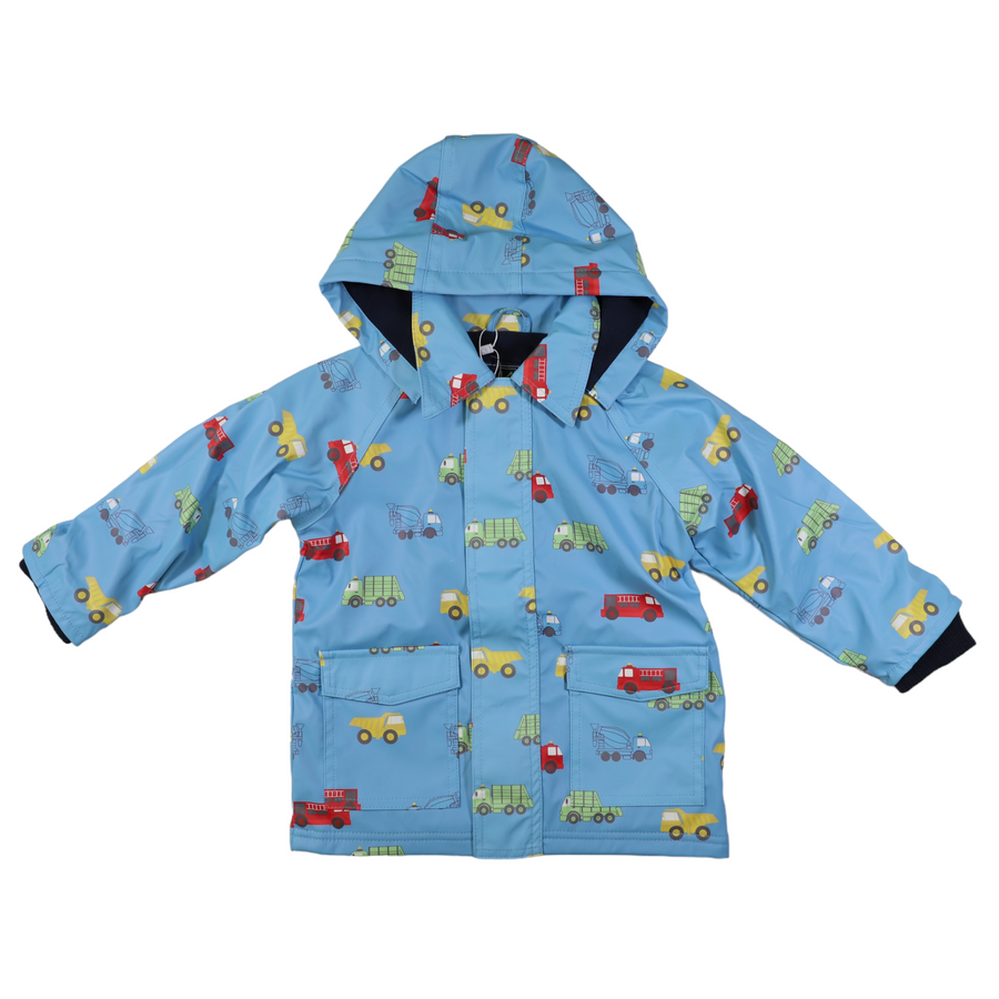 Trucks Polar Fleece Lined Raincoat Airie Blue