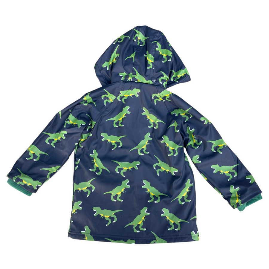 T-Rex Terry Towelling Lined Raincoat Peacoat