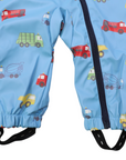 Trucks Polar Fleece Lined Zip Rain Suit Airie Blue