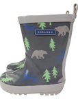 Bear Gumboot Charcoal