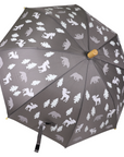 Bear Colour Change Umbrella Charcoal