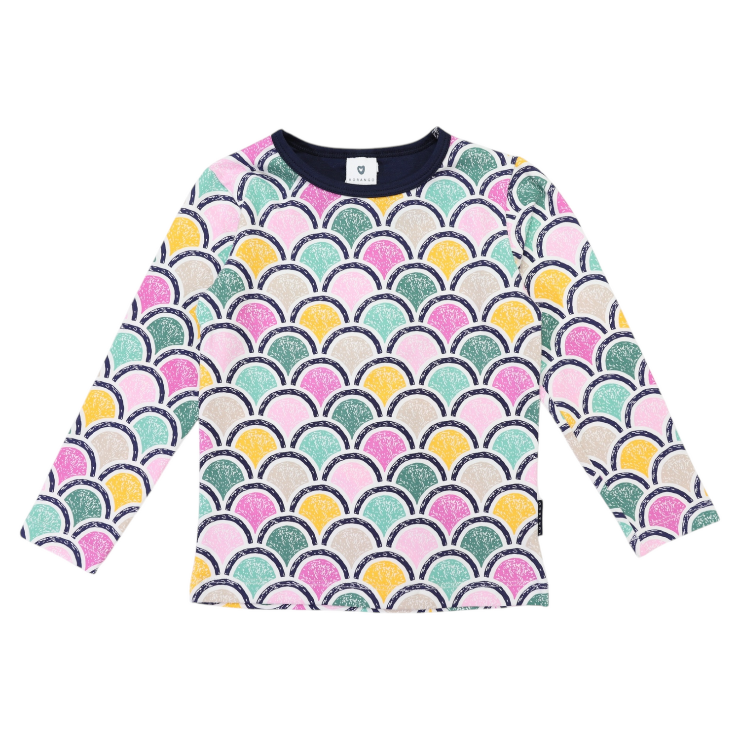 Arch Print Tee Green