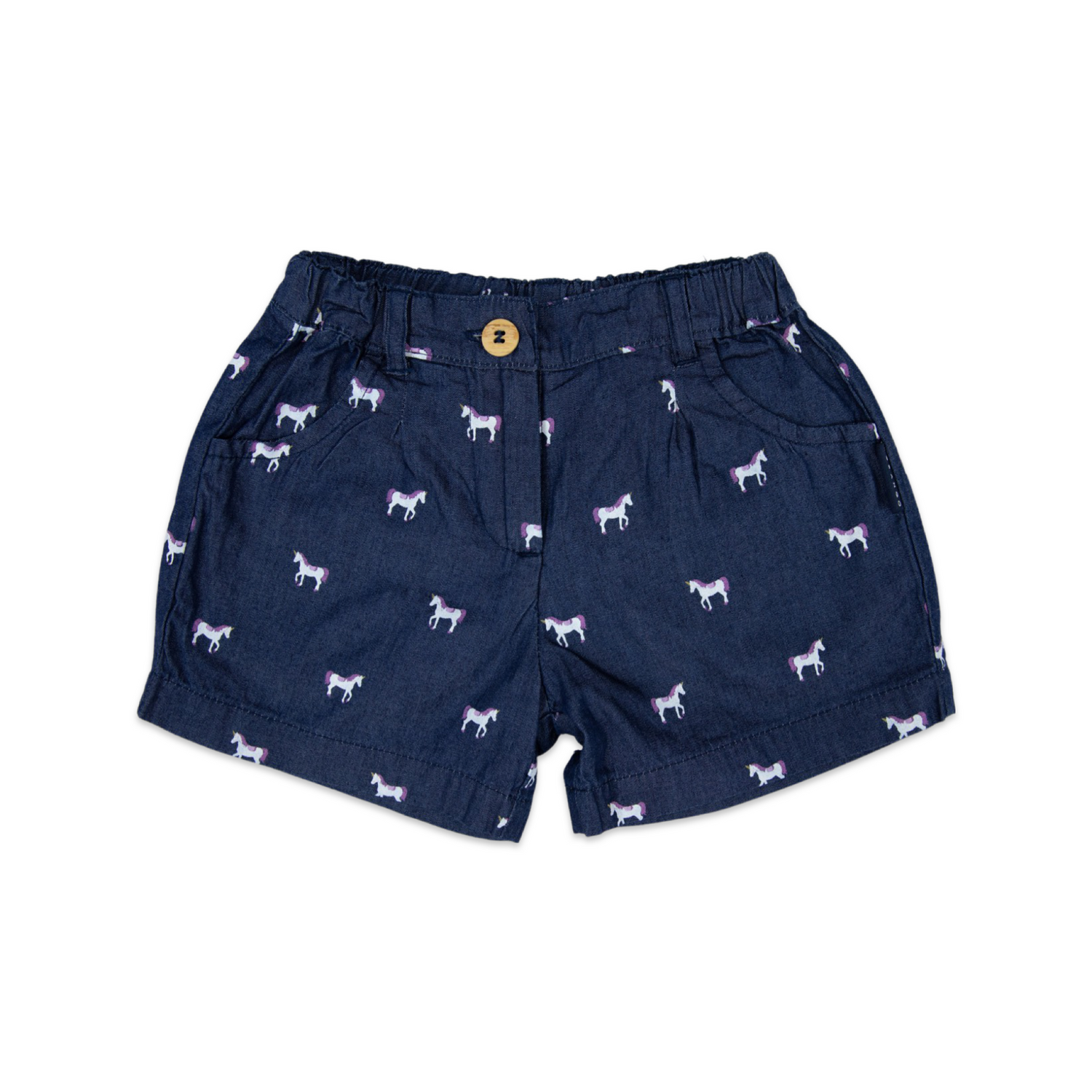 Unicorn Print Short Dark