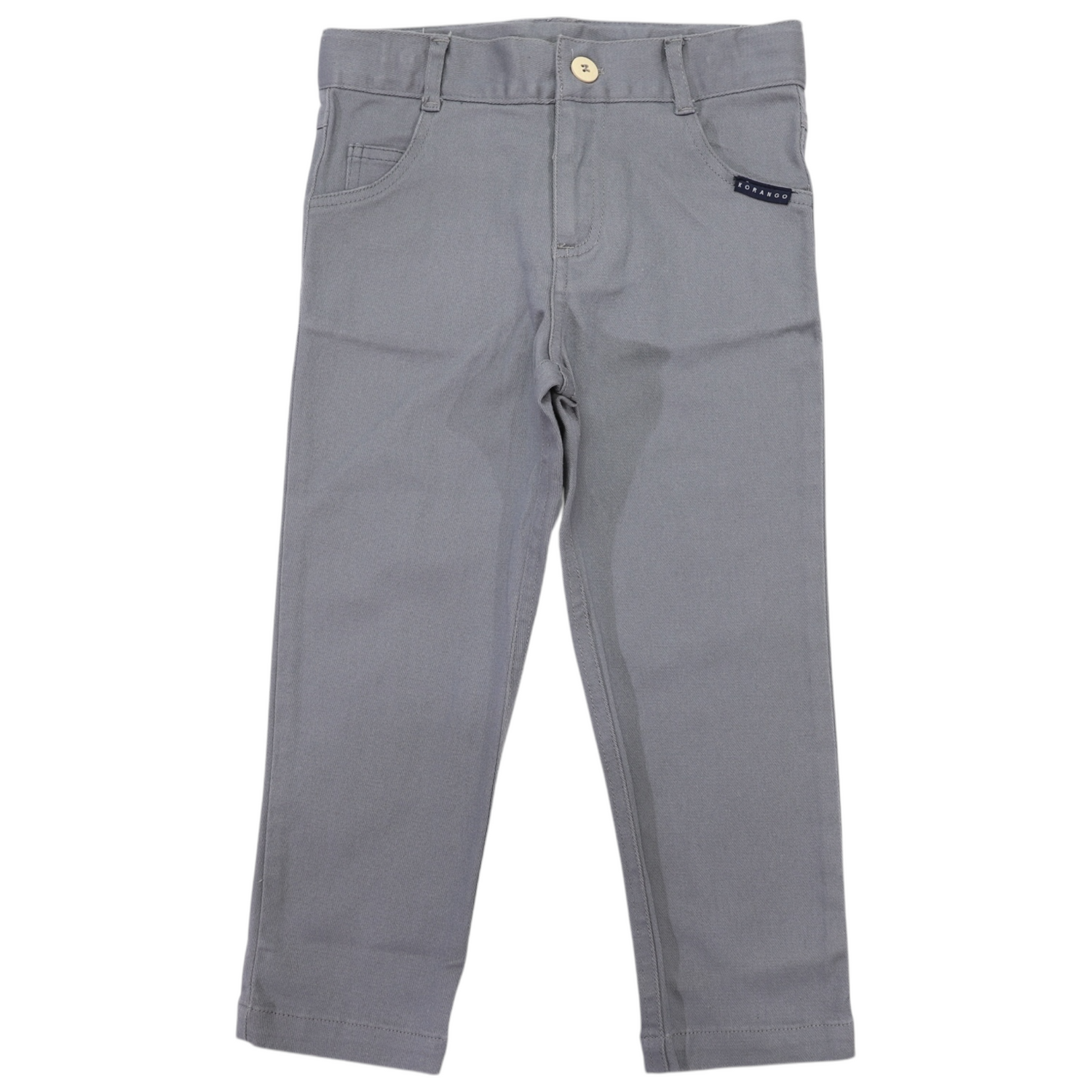 Stretch Twill Chino Charcoal