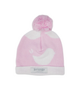 Baby Bird Knit Beanie Pink