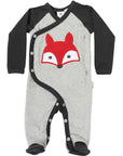 Mr Fox Long Sleeve Romper